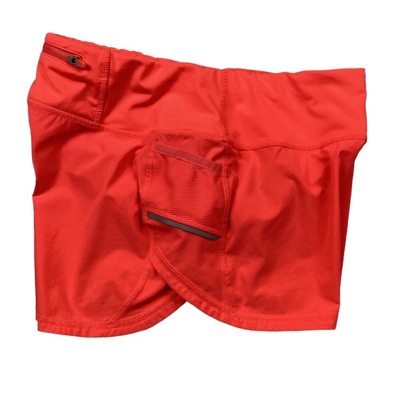 Athleta Ready Set Go Short Orange 4” - Picture 12 of 15